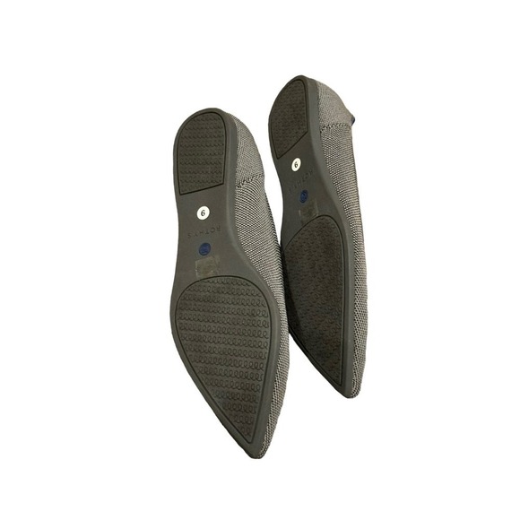 Rothy’s The Pointed Ballet Flat Slip-On Lightweight Gray Size W9 NWOT - Picture 6 of 11